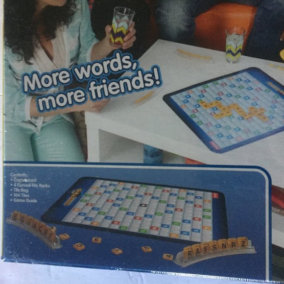 NEW Zynga / Hasbro Words with Friends Board Game - Picture 7 of 8